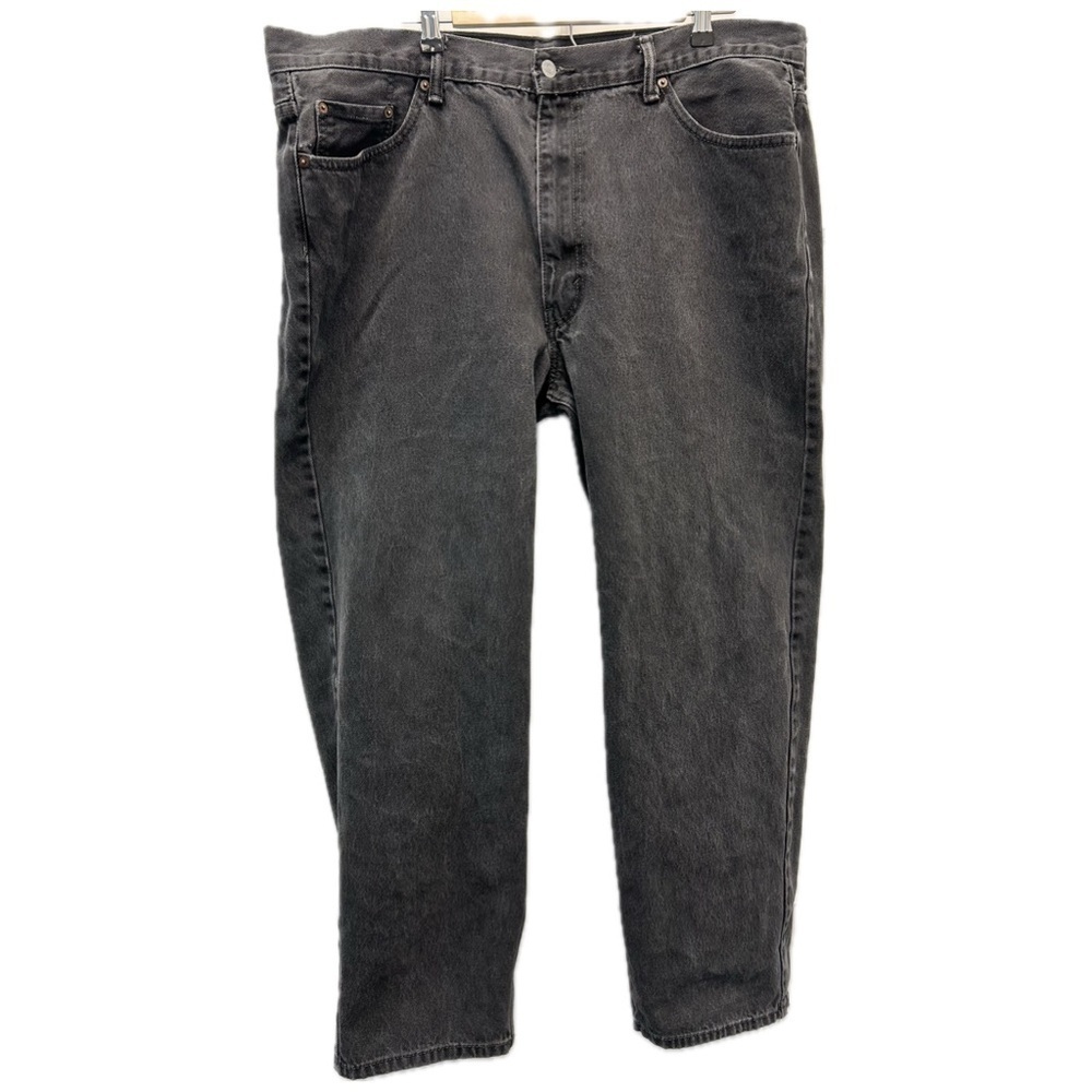 Levi’s Men’s 550 Relaxed Fit Black Jeans 42”W x 29”L